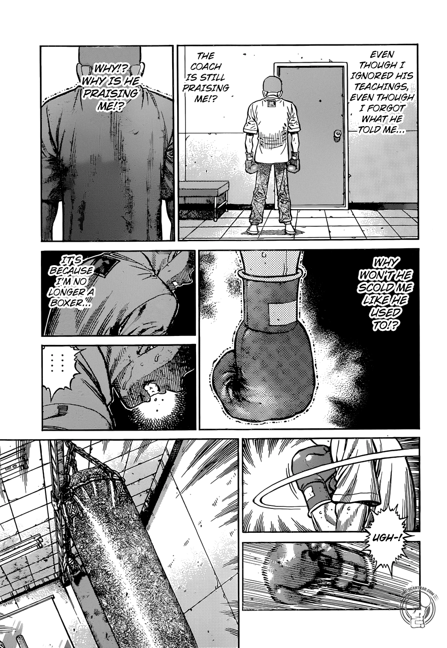 Hajime no Ippo Chapter 1264 page 11 - Chapter 1264: The Sandbag's Silent Sway