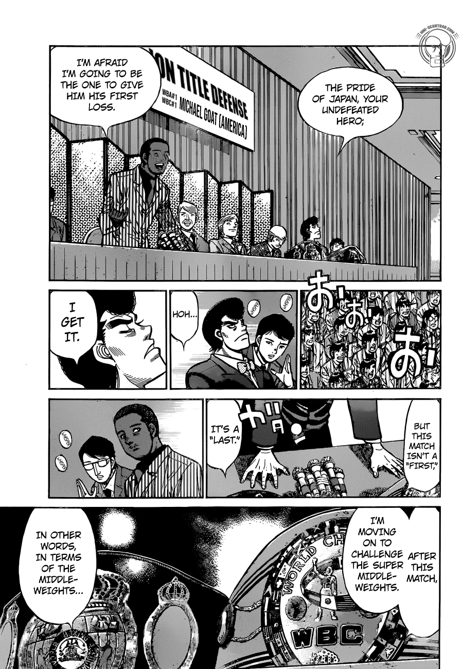 Hajime no Ippo Chapter 1264 page 16 - Chapter 1264: The Sandbag's Silent Sway
