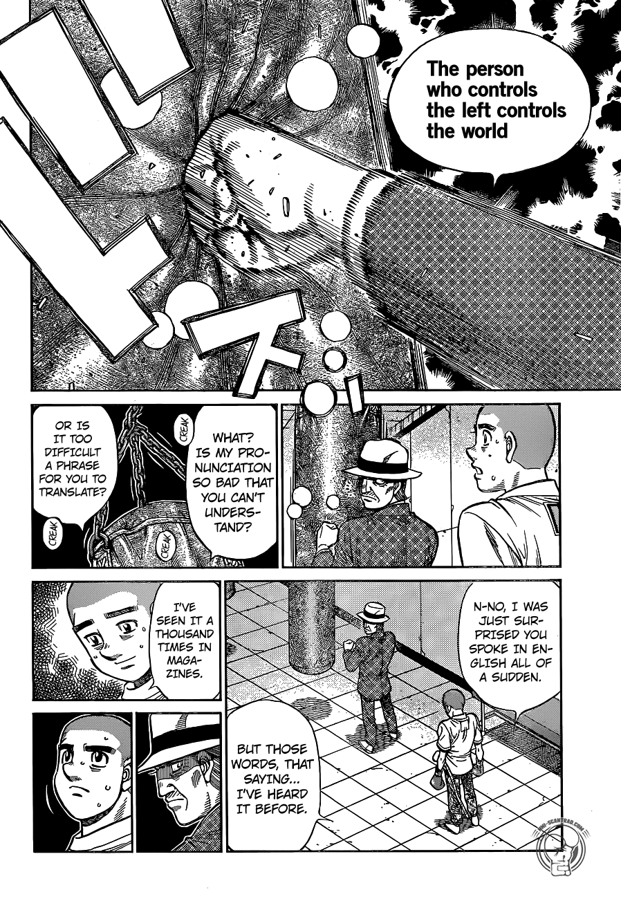 Hajime no Ippo Chapter 1264 page 4 - Chapter 1264: The Sandbag's Silent Sway