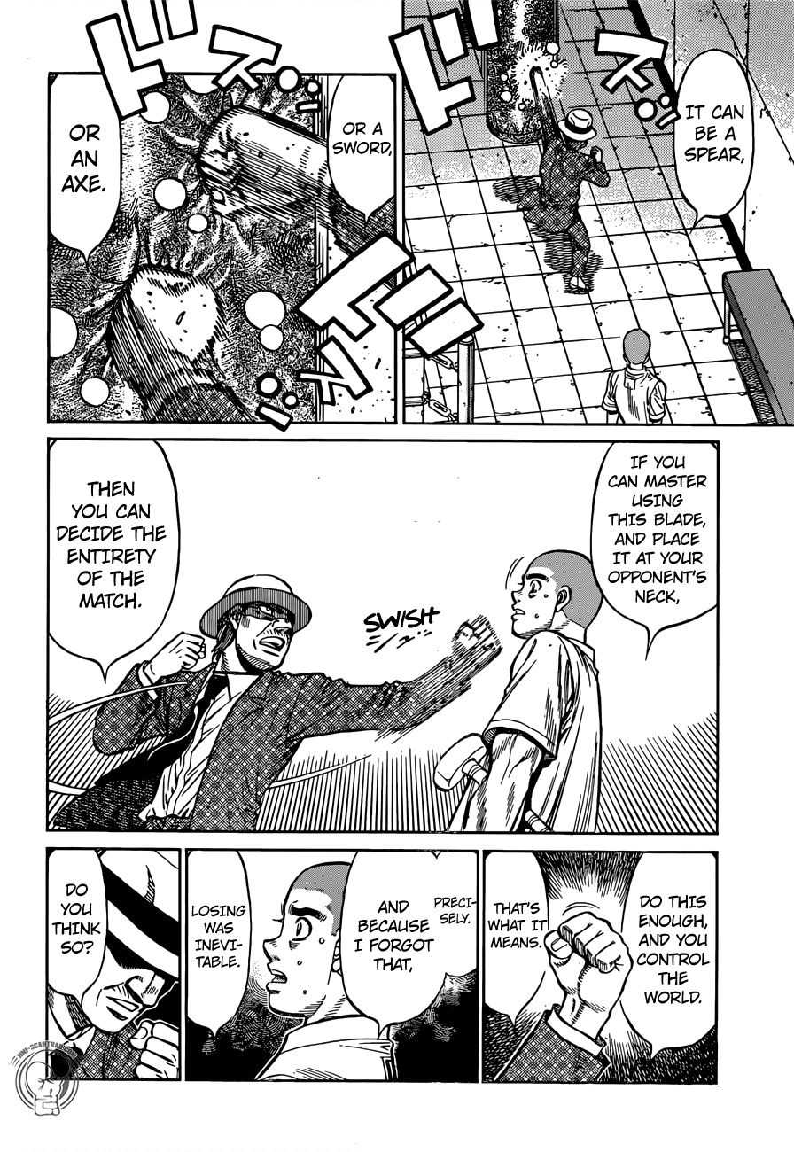 Hajime no Ippo Chapter 1264 page 6 - Chapter 1264: The Sandbag's Silent Sway