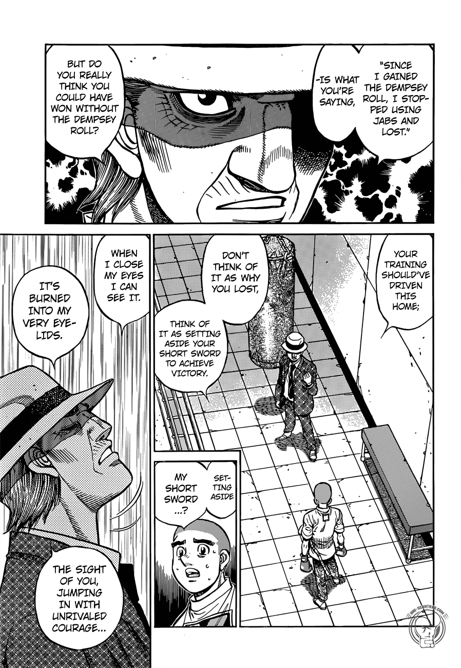 Hajime no Ippo Chapter 1264 page 7 - Chapter 1264: The Sandbag's Silent Sway