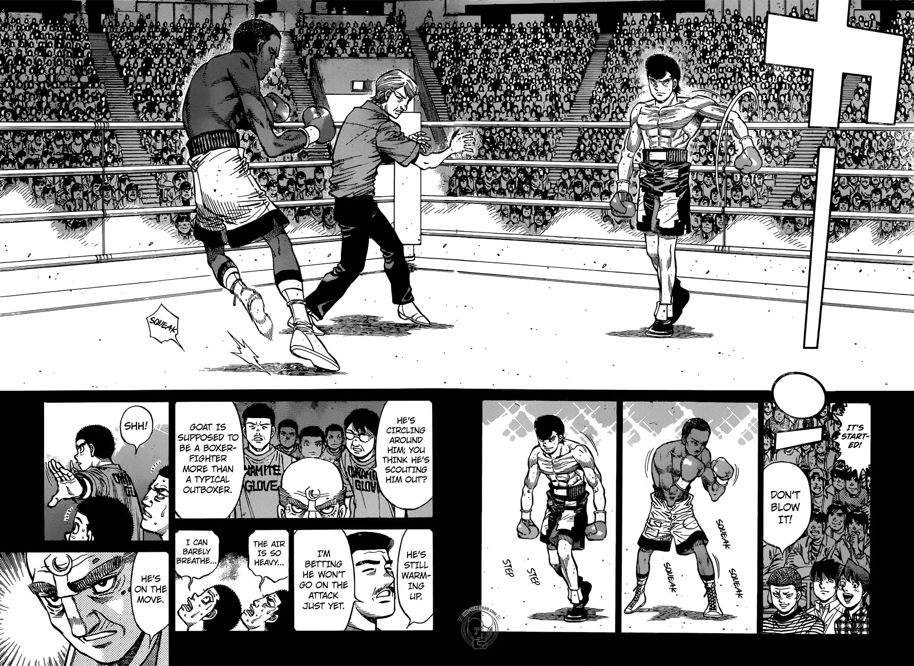 Hajime no Ippo Chapter 1265 page 11 - Chapter 1265: The Goat's True Strength