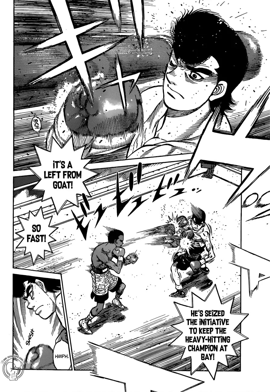 Hajime no Ippo Chapter 1265 page 12 - Chapter 1265: The Goat's True Strength
