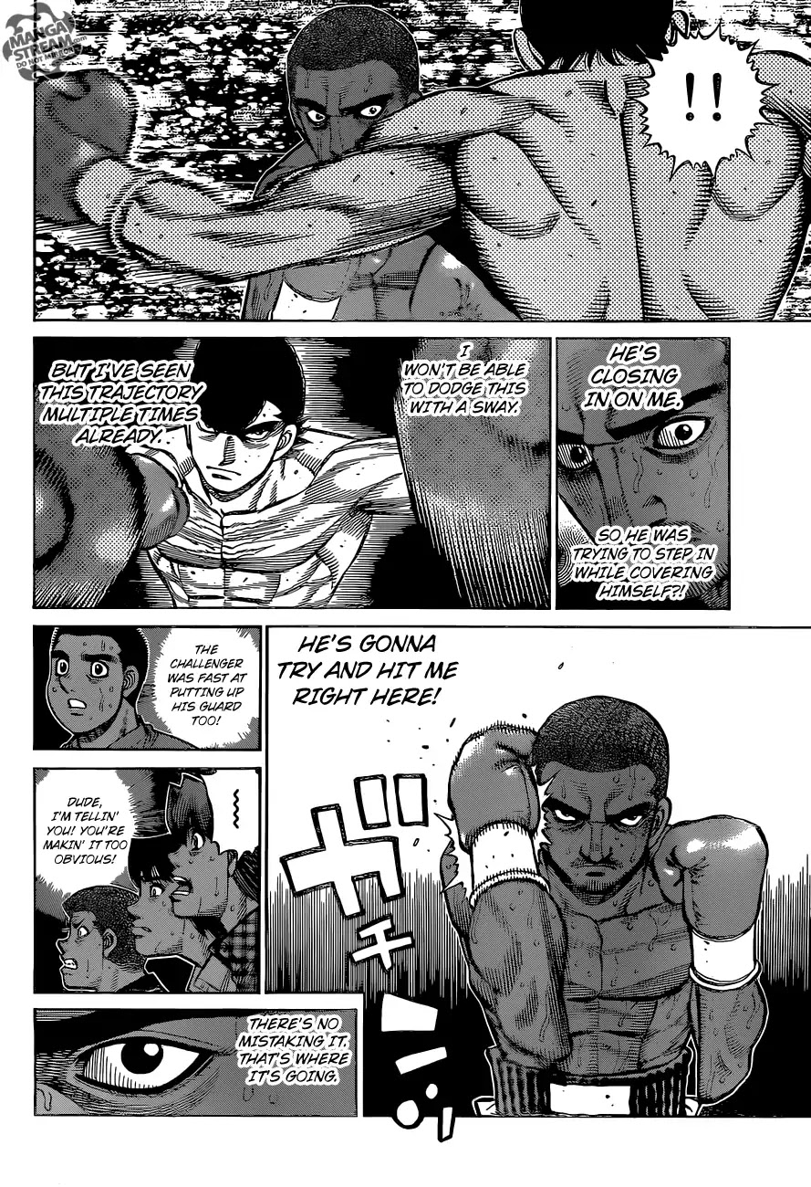 Hajime no Ippo Chapter 1267 page 12 - Chapter 1267: Come Here