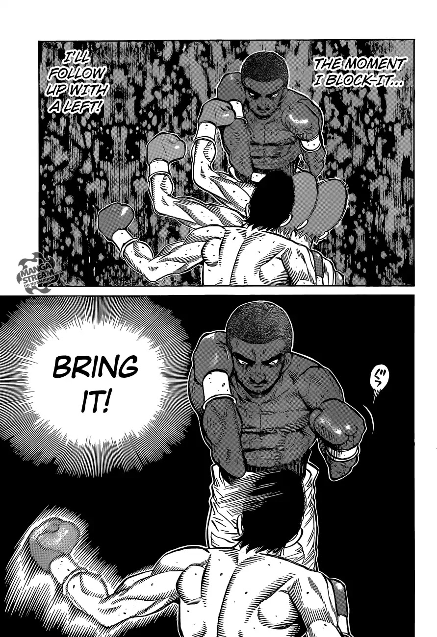 Hajime no Ippo Chapter 1267 page 13 - Chapter 1267: Come Here