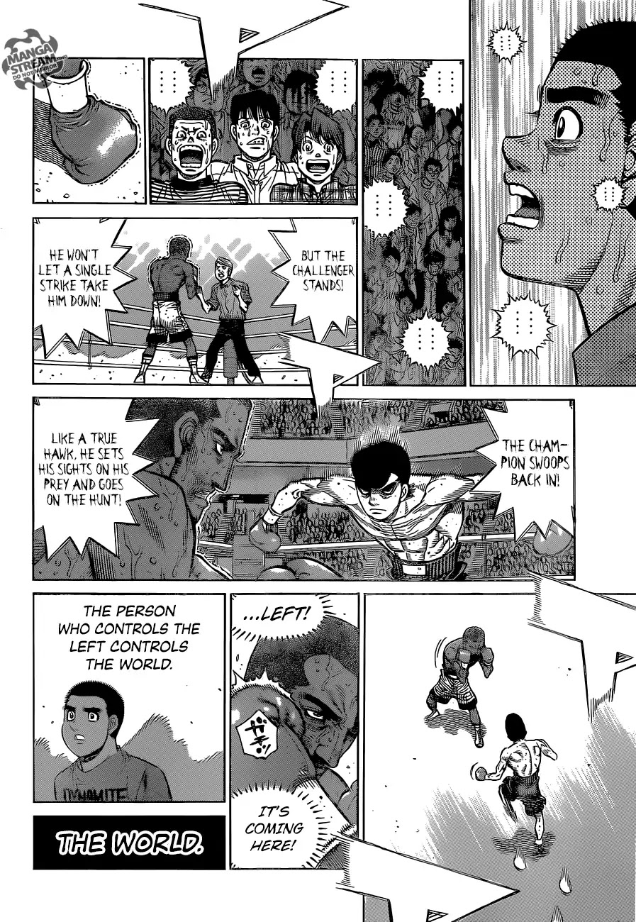 Hajime no Ippo Chapter 1267 page 16 - Chapter 1267: Come Here