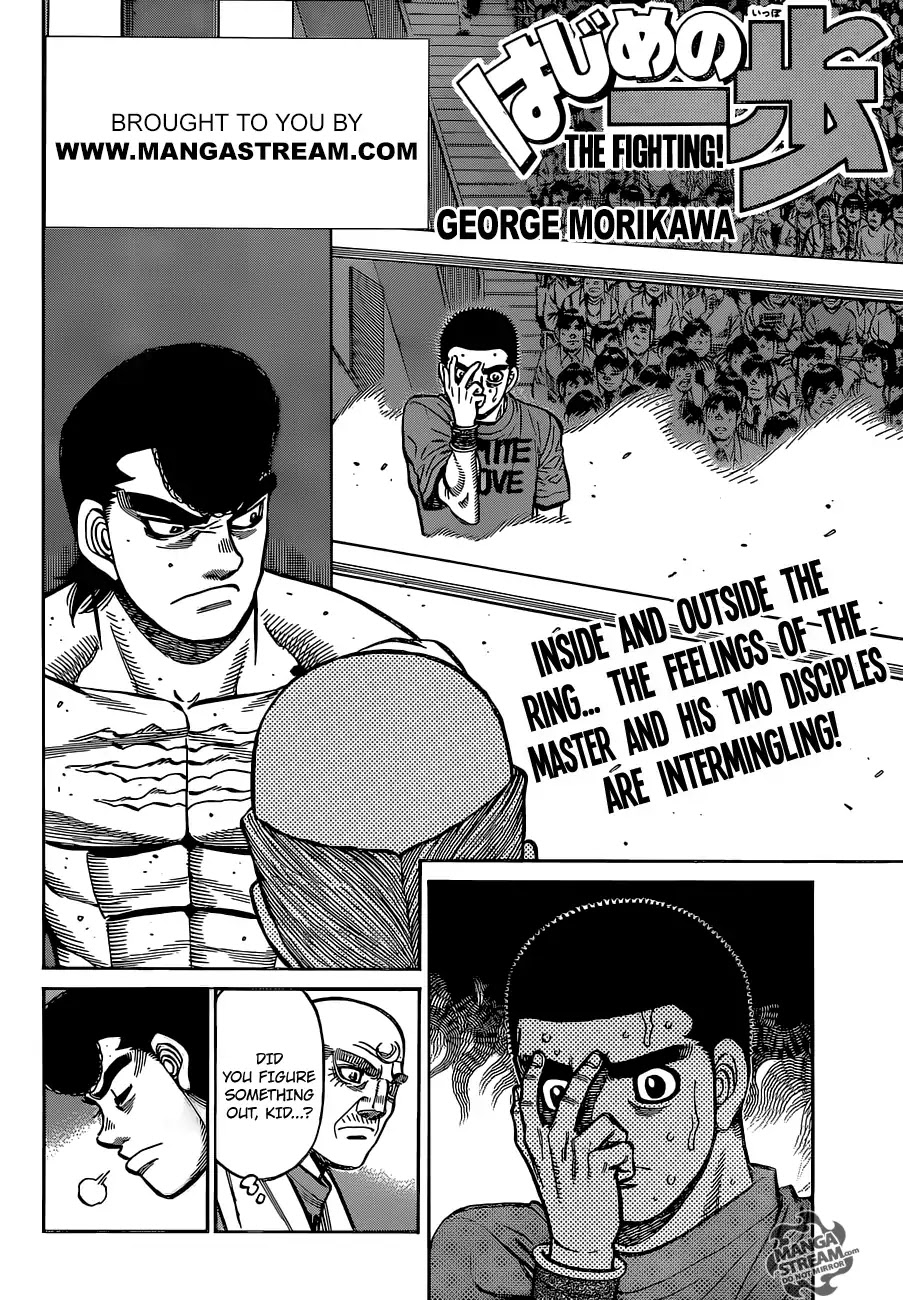 Hajime no Ippo Chapter 1267 page 3 - Chapter 1267: Come Here