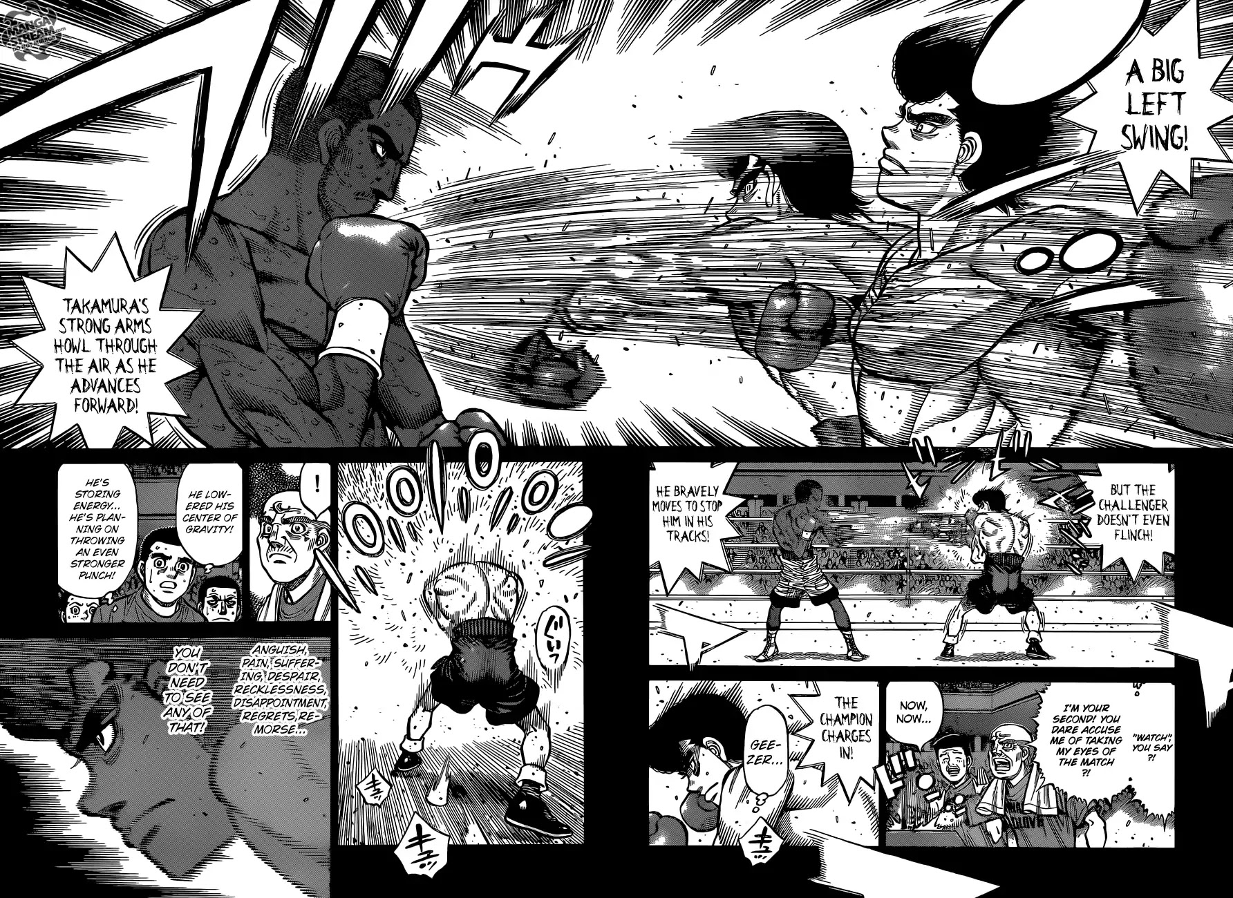 Hajime no Ippo Chapter 1267 page 7 - Chapter 1267: Come Here