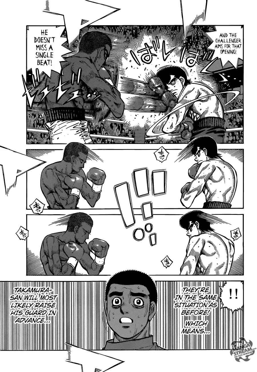 Hajime no Ippo Chapter 1267 page 9 - Chapter 1267: Come Here