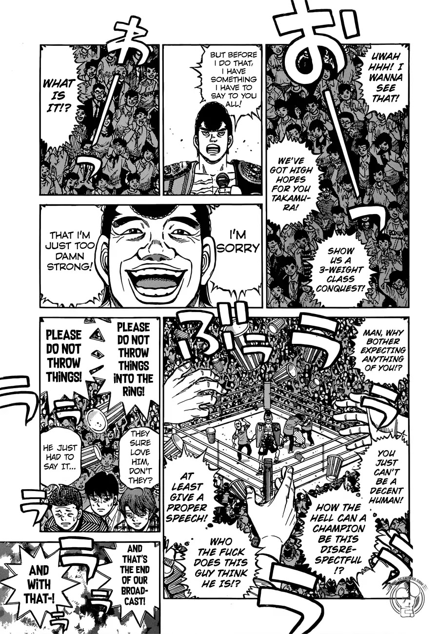 Hajime no Ippo Chapter 1268 page 10 - Chapter 1268: A Grand Proclamation: Onward to Super Middleweight!