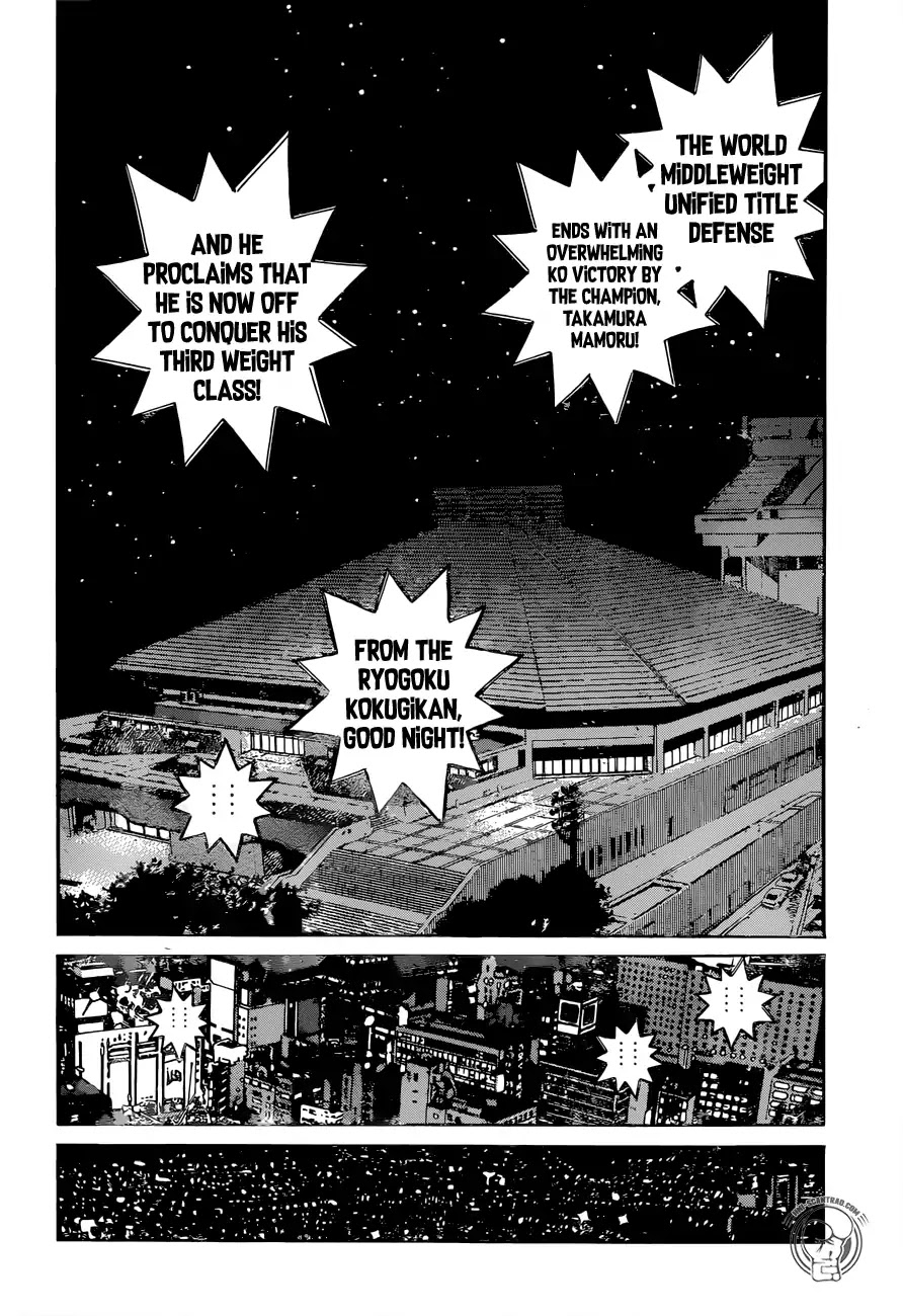 Hajime no Ippo Chapter 1268 page 11 - Chapter 1268: A Grand Proclamation: Onward to Super Middleweight!