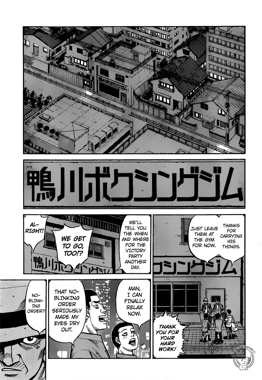 Hajime no Ippo Chapter 1268 page 12 - Chapter 1268: A Grand Proclamation: Onward to Super Middleweight!