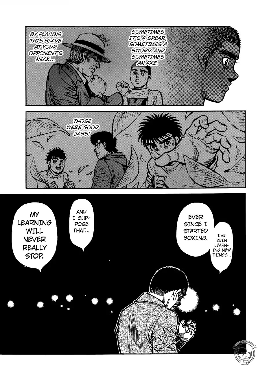 Hajime no Ippo Chapter 1268 page 14 - Chapter 1268: A Grand Proclamation: Onward to Super Middleweight!