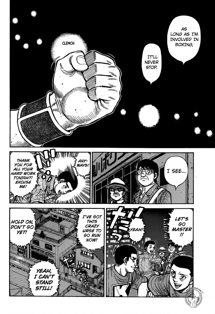Hajime no Ippo Chapter 1268 page 15 - Chapter 1268: A Grand Proclamation: Onward to Super Middleweight!