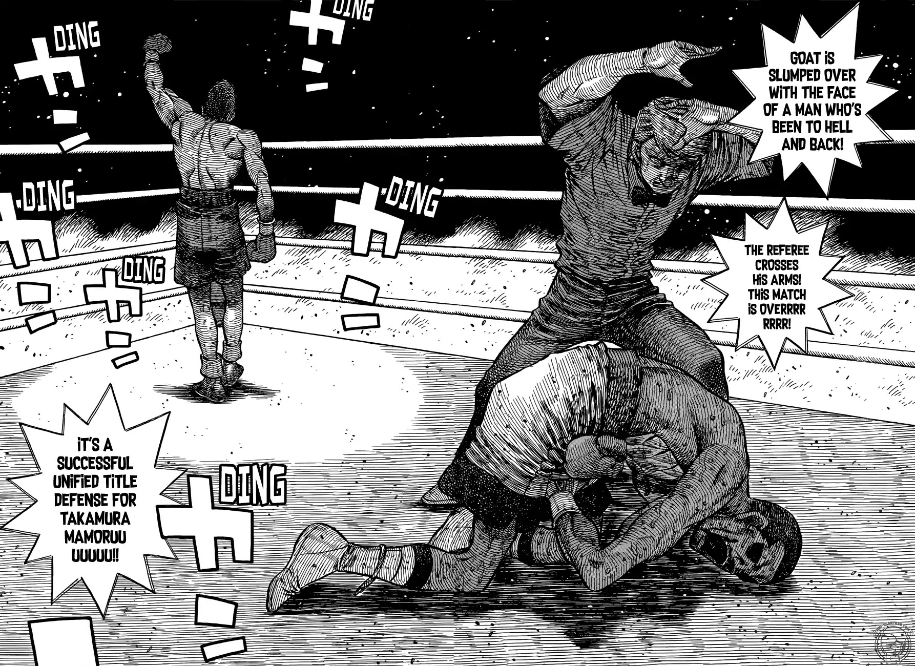 Hajime no Ippo Chapter 1268 page 2 - Chapter 1268: A Grand Proclamation: Onward to Super Middleweight!