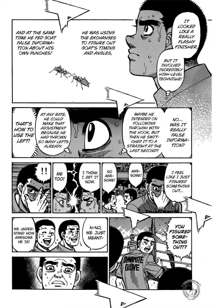 Hajime no Ippo Chapter 1268 page 5 - Chapter 1268: A Grand Proclamation: Onward to Super Middleweight!