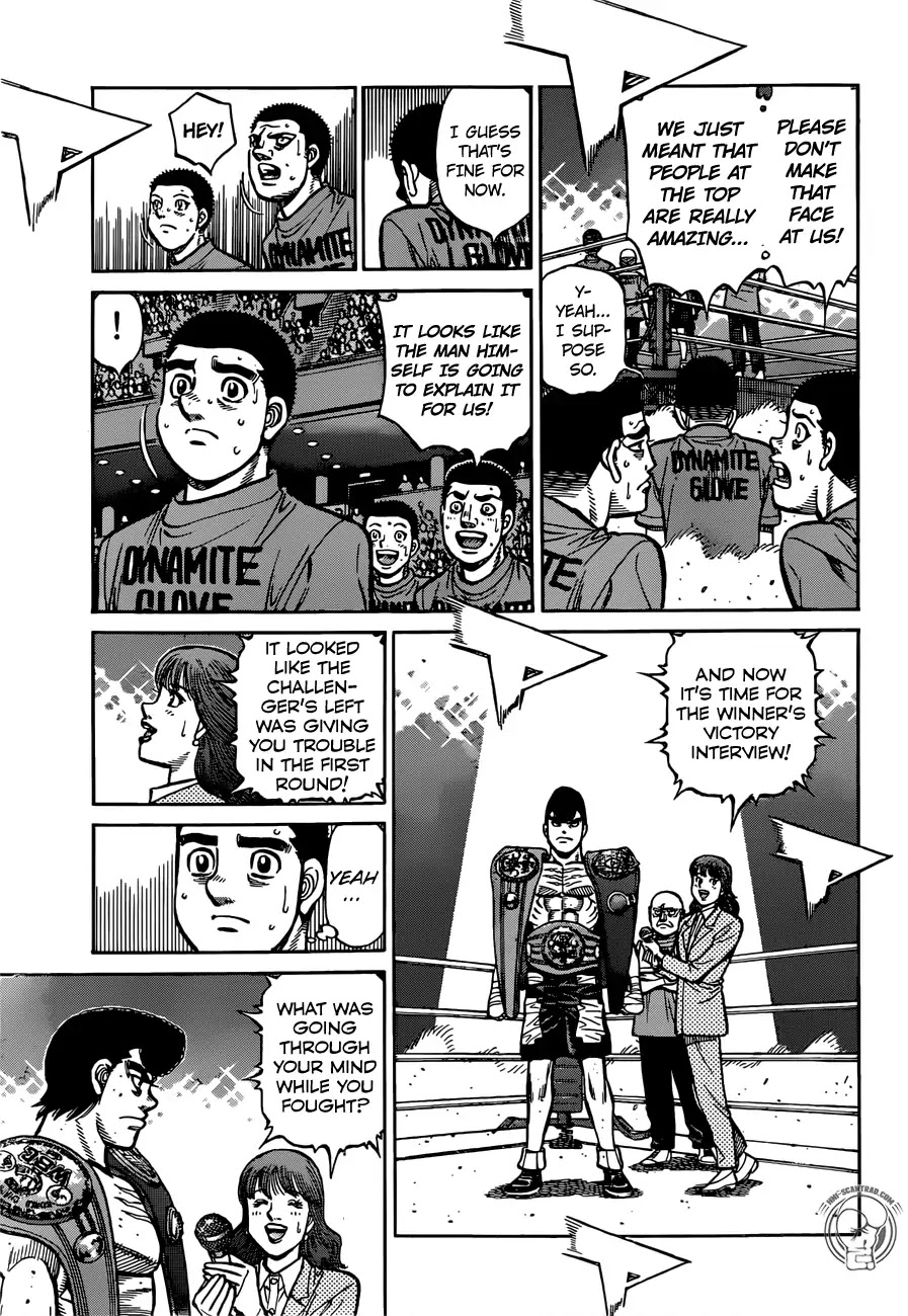 Hajime no Ippo Chapter 1268 page 6 - Chapter 1268: A Grand Proclamation: Onward to Super Middleweight!