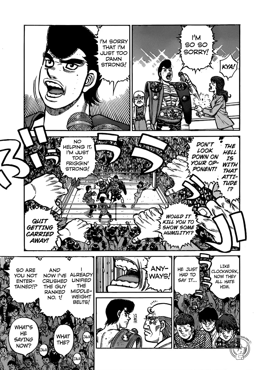 Hajime no Ippo Chapter 1268 page 8 - Chapter 1268: A Grand Proclamation: Onward to Super Middleweight!
