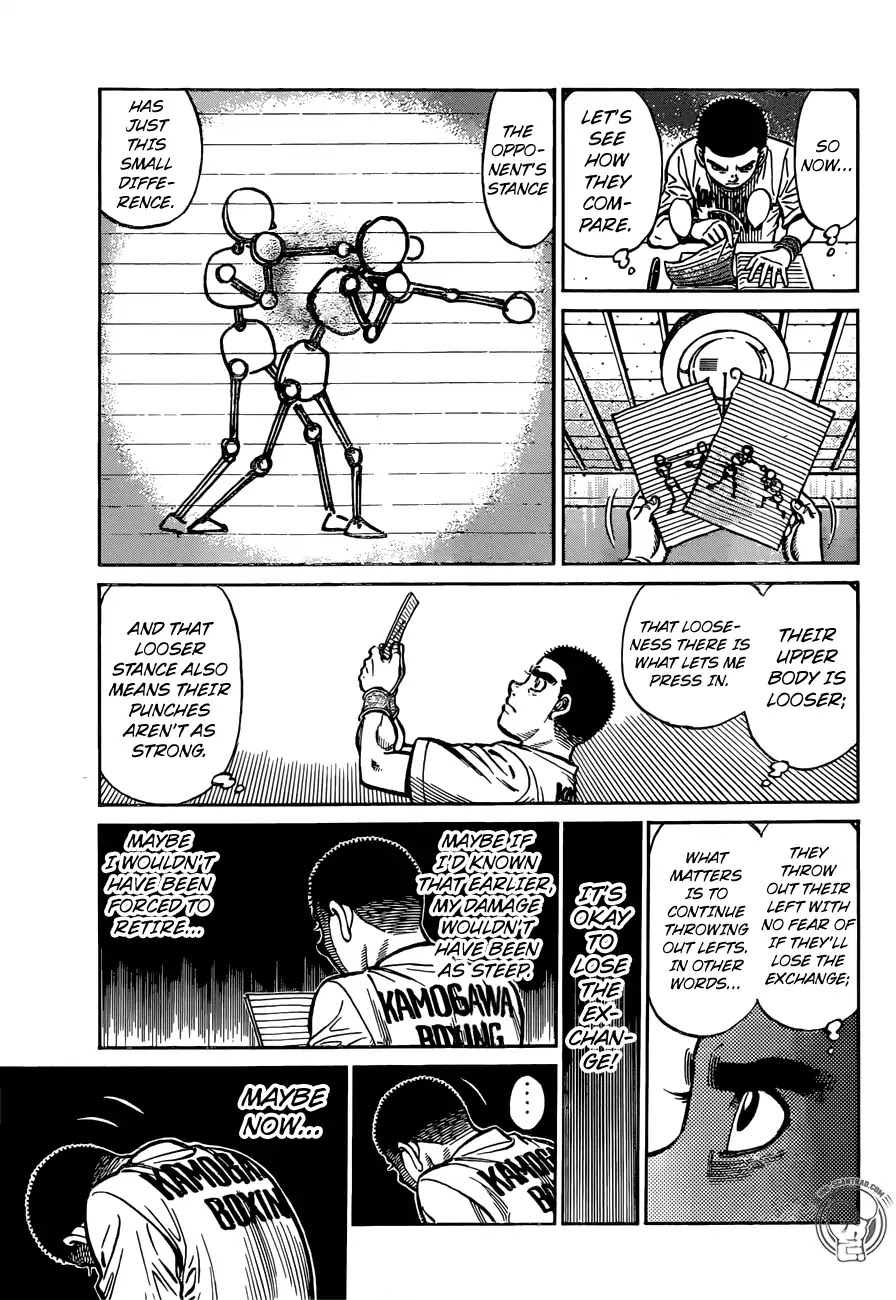 Hajime no Ippo Chapter 1269 page 11 - Chapter 1269: I'm Back