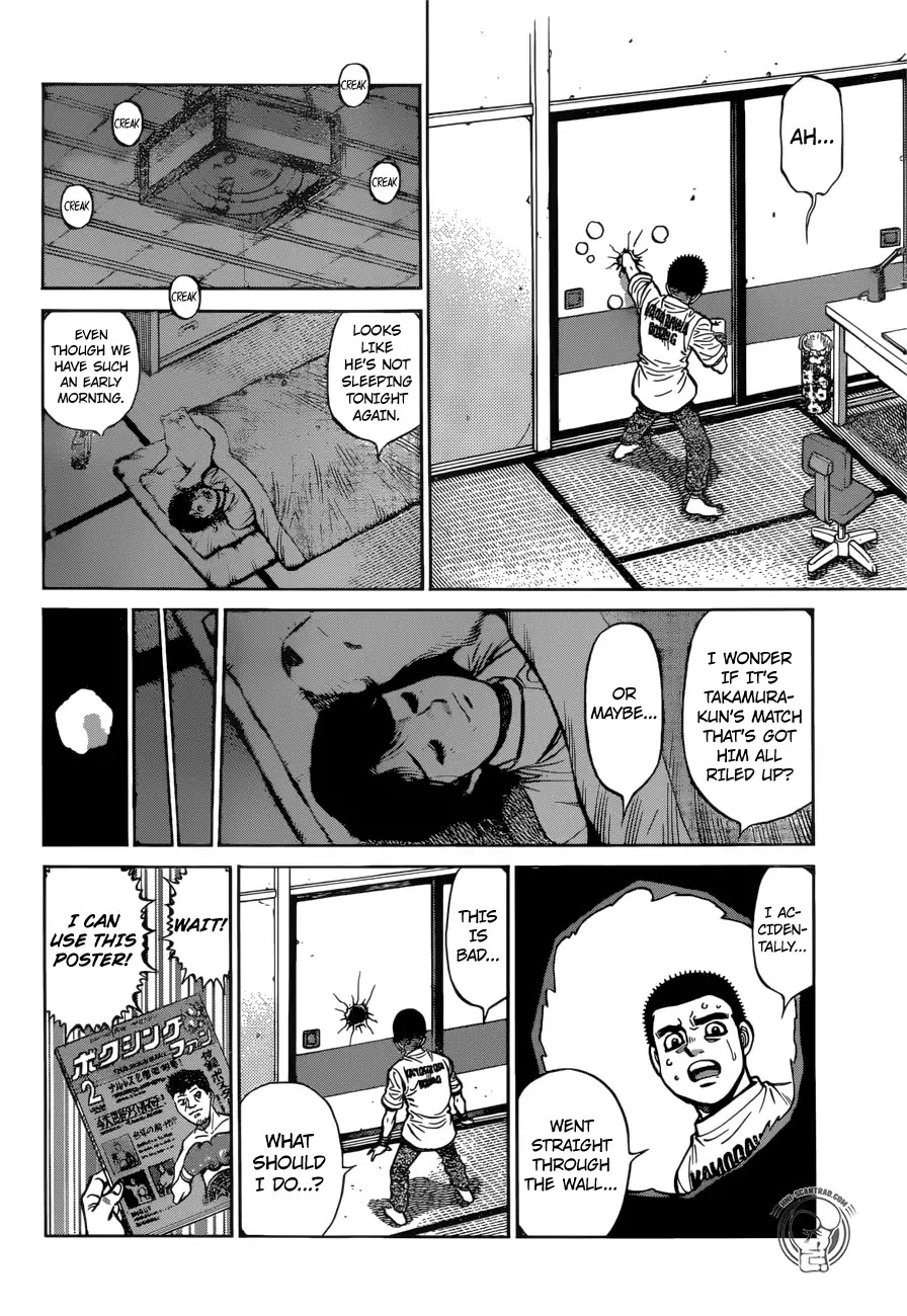 Hajime no Ippo Chapter 1269 page 4 - Chapter 1269: I'm Back