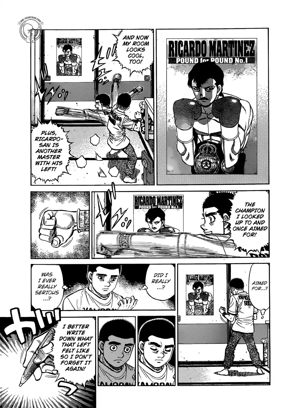 Hajime no Ippo Chapter 1269 page 5 - Chapter 1269: I'm Back