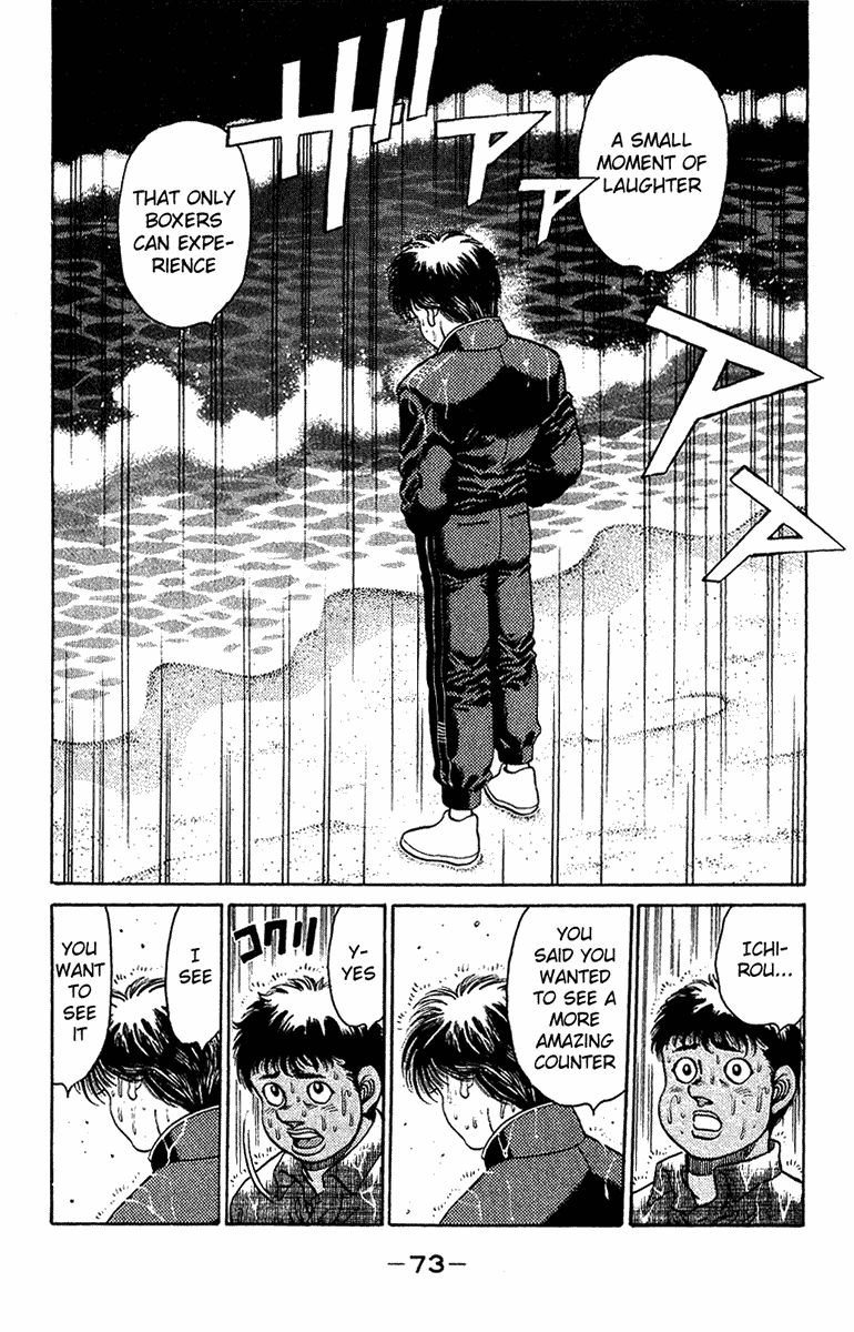 Hajime no Ippo Chapter 127.2 page 11 - Chapter 127 v2 : The Man Who Never Laughs