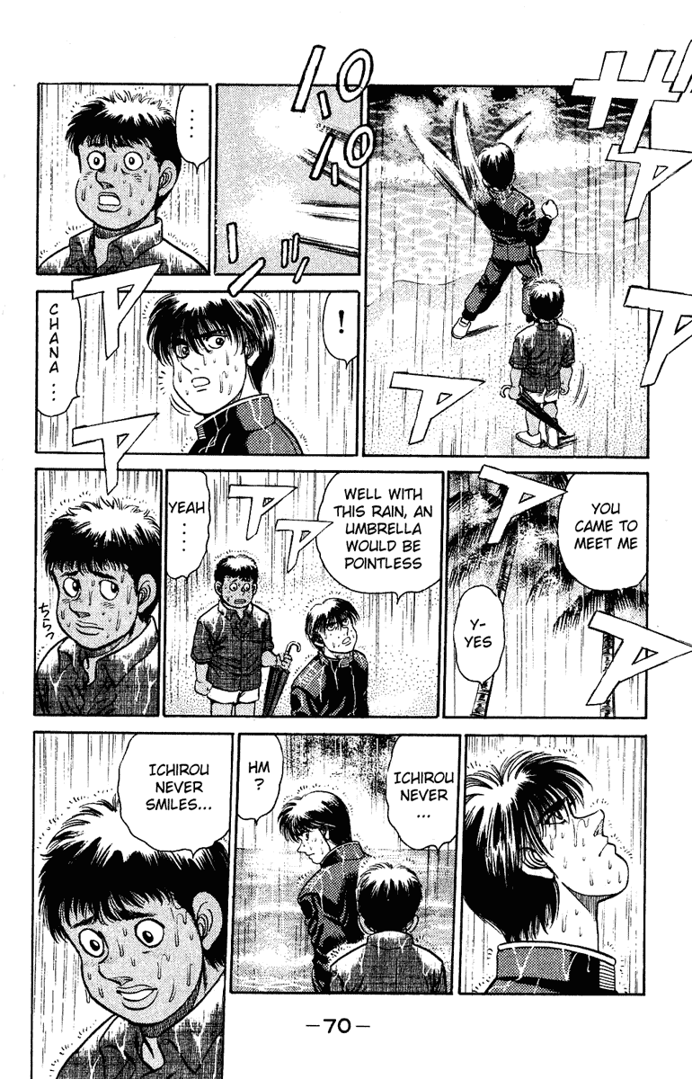 Hajime no Ippo Chapter 127.2 page 8 - Chapter 127 v2 : The Man Who Never Laughs