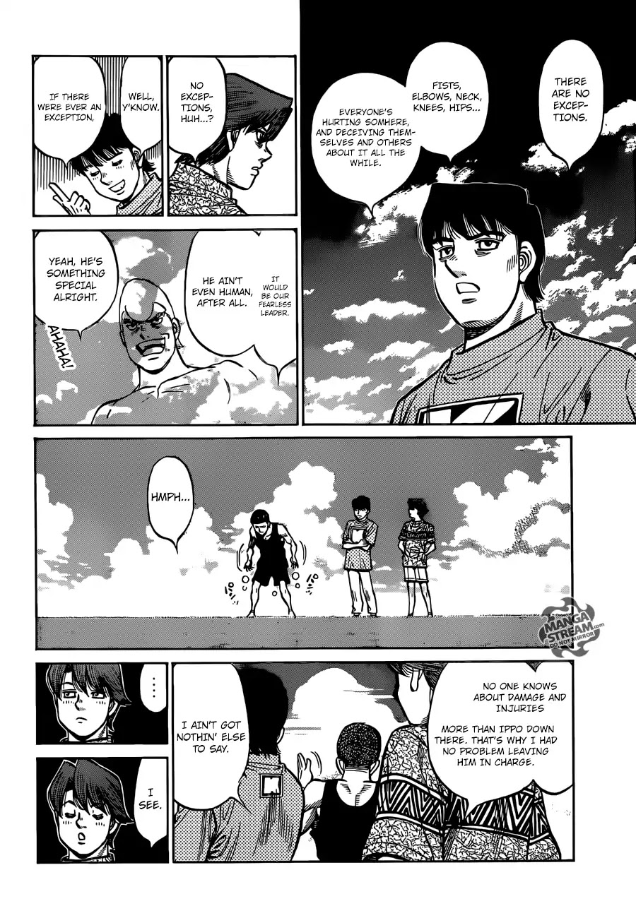 Hajime no Ippo Chapter 1270 page 10 - Chapter 1270: Numbering