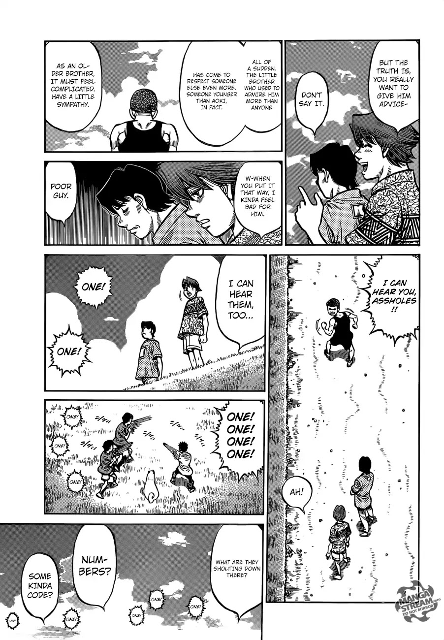 Hajime no Ippo Chapter 1270 page 11 - Chapter 1270: Numbering