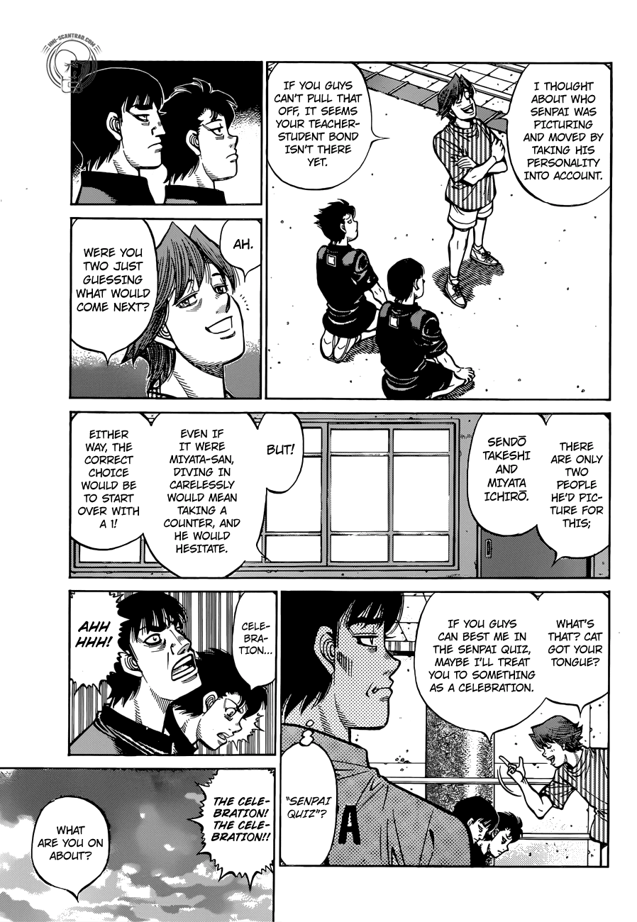 Hajime no Ippo Chapter 1271 page 10 - Chapter 1271: I can die!