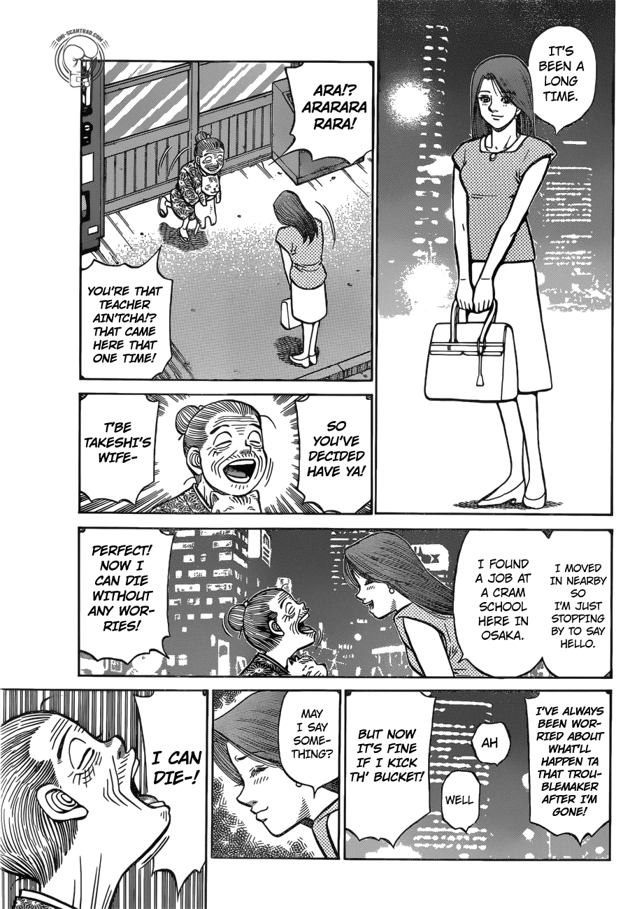 Hajime no Ippo Chapter 1271 page 14 - Chapter 1271: I can die!