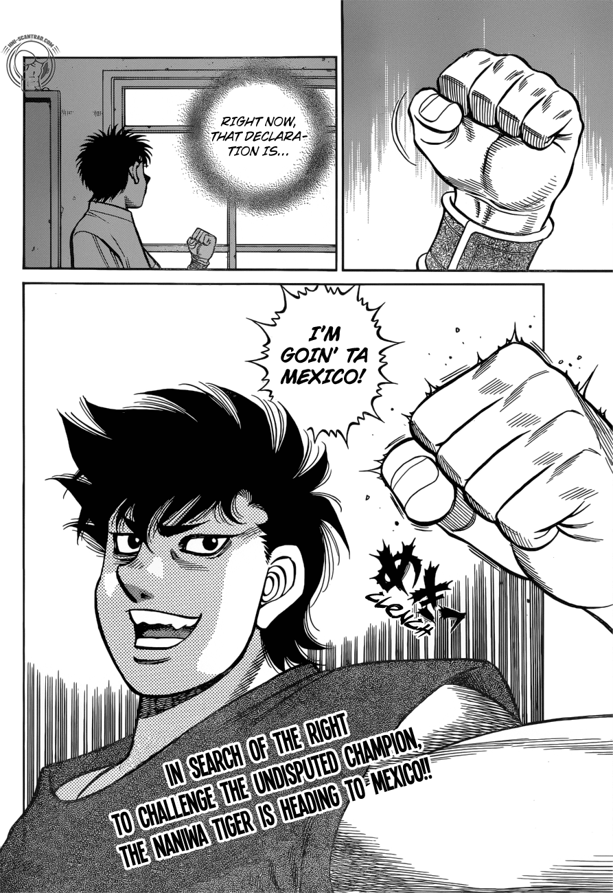 Hajime no Ippo Chapter 1271 page 17 - Chapter 1271: I can die!
