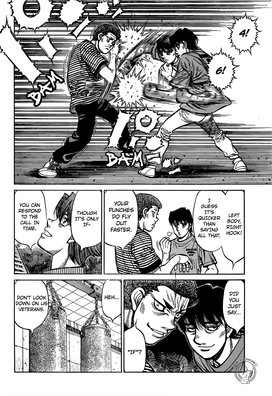 Hajime no Ippo Chapter 1271 page 4 - Chapter 1271: I can die!