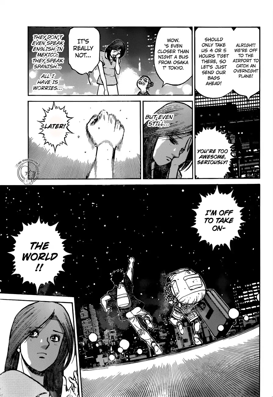 Hajime no Ippo Chapter 1272 page 10 - Chapter 1272: Mexico means Spanish