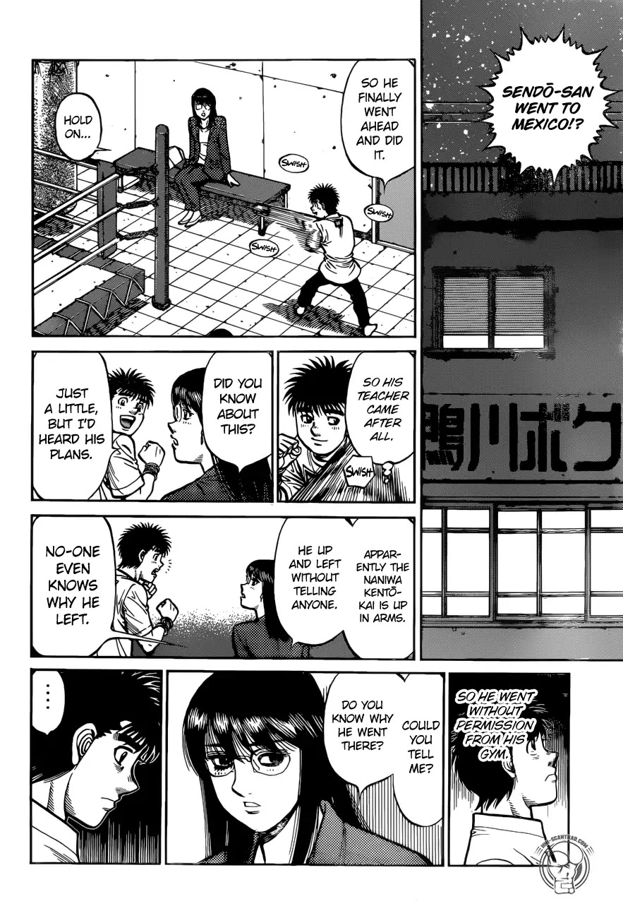 Hajime no Ippo Chapter 1272 page 13 - Chapter 1272: Mexico means Spanish