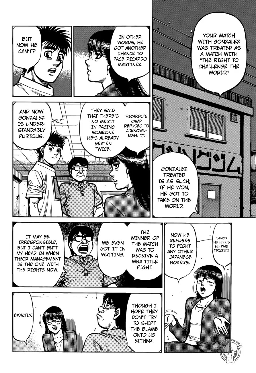 Hajime no Ippo Chapter 1272 page 15 - Chapter 1272: Mexico means Spanish