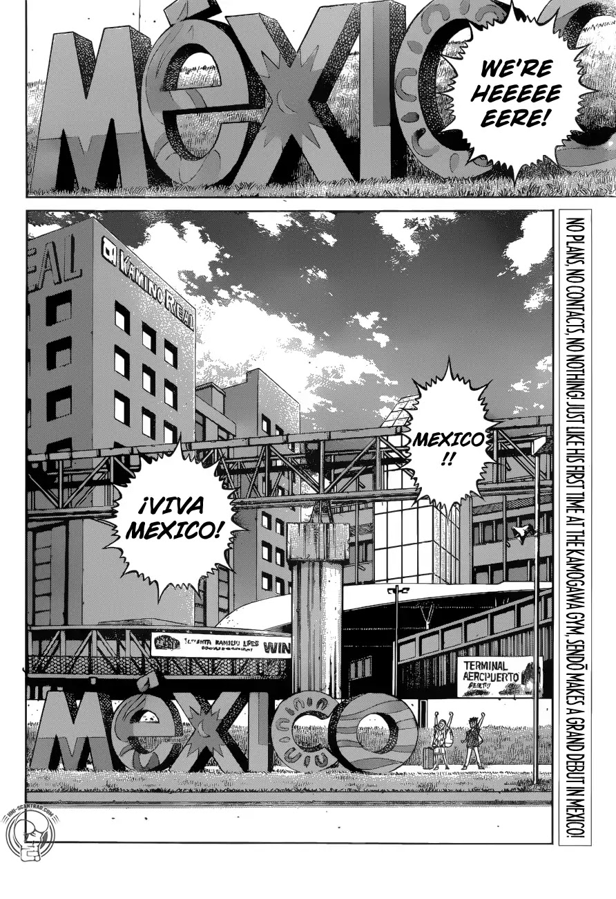 Hajime no Ippo Chapter 1272 page 17 - Chapter 1272: Mexico means Spanish
