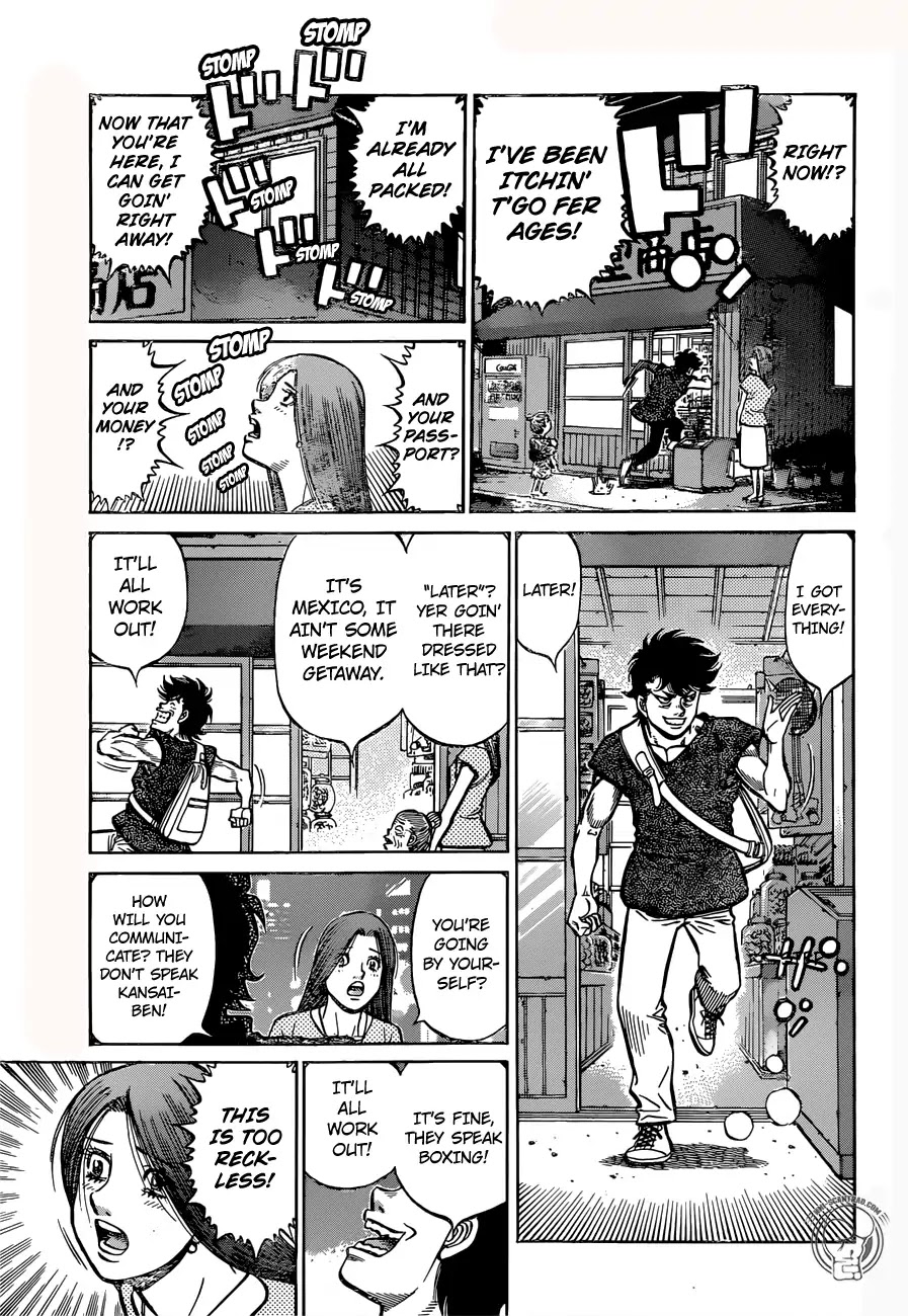 Hajime no Ippo Chapter 1272 page 8 - Chapter 1272: Mexico means Spanish
