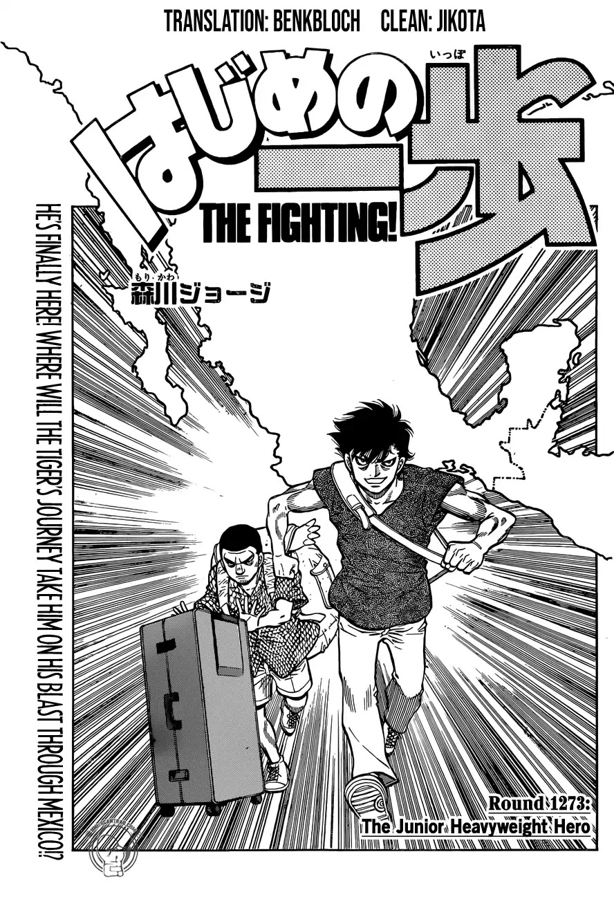 Hajime no Ippo Chapter 1273 page 1 - Chapter 1273: The Junior Heavyweight Hero