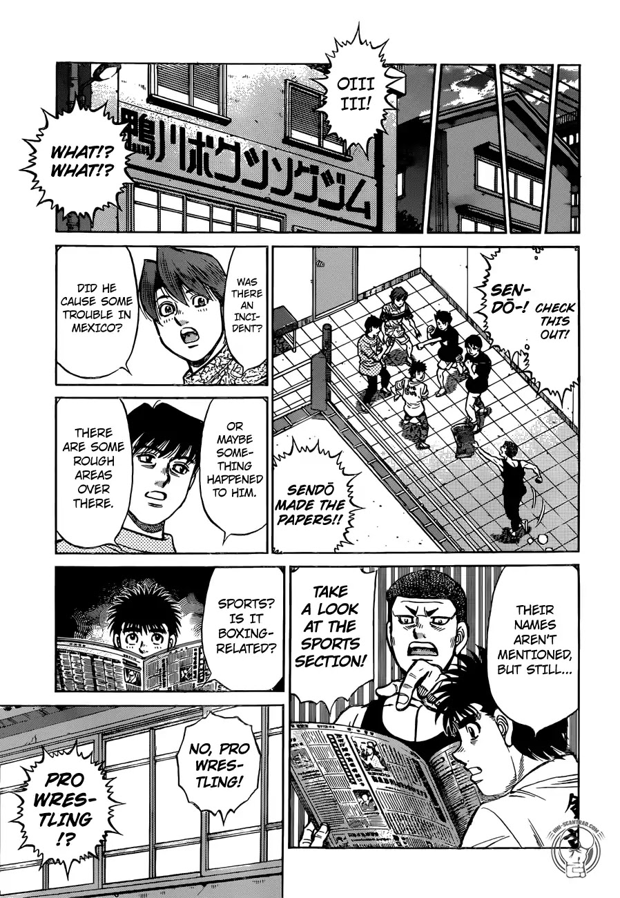 Hajime no Ippo Chapter 1273 page 15 - Chapter 1273: The Junior Heavyweight Hero