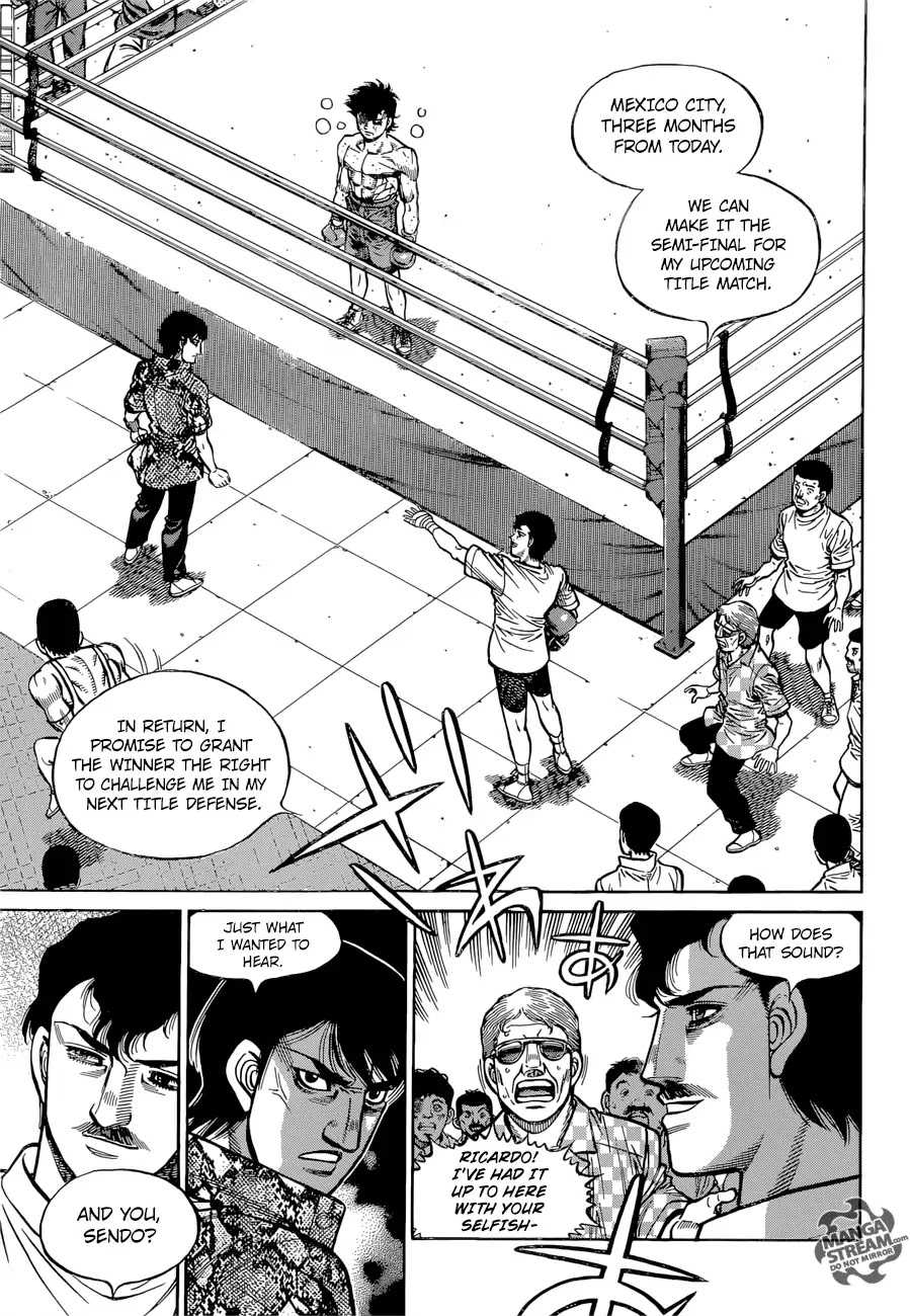 Hajime no Ippo Chapter 1275 page 13 - Chapter 1275: The Reason Why He's Undefeated