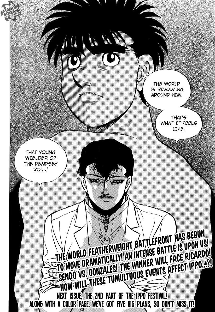Hajime no Ippo Chapter 1275 page 20 - Chapter 1275: The Reason Why He's Undefeated