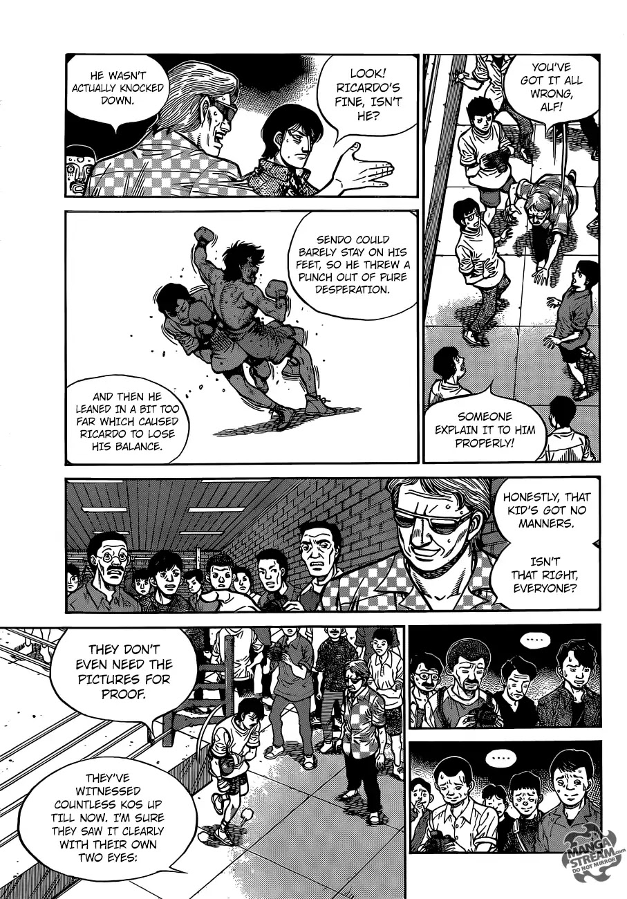 Hajime no Ippo Chapter 1275 page 9 - Chapter 1275: The Reason Why He's Undefeated