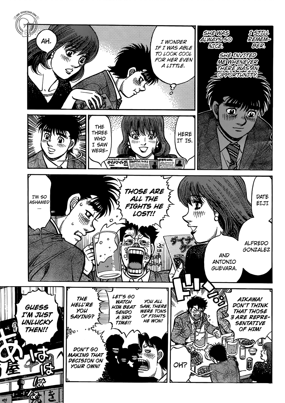Hajime no Ippo Chapter 1276 page 15 - Chapter 1276