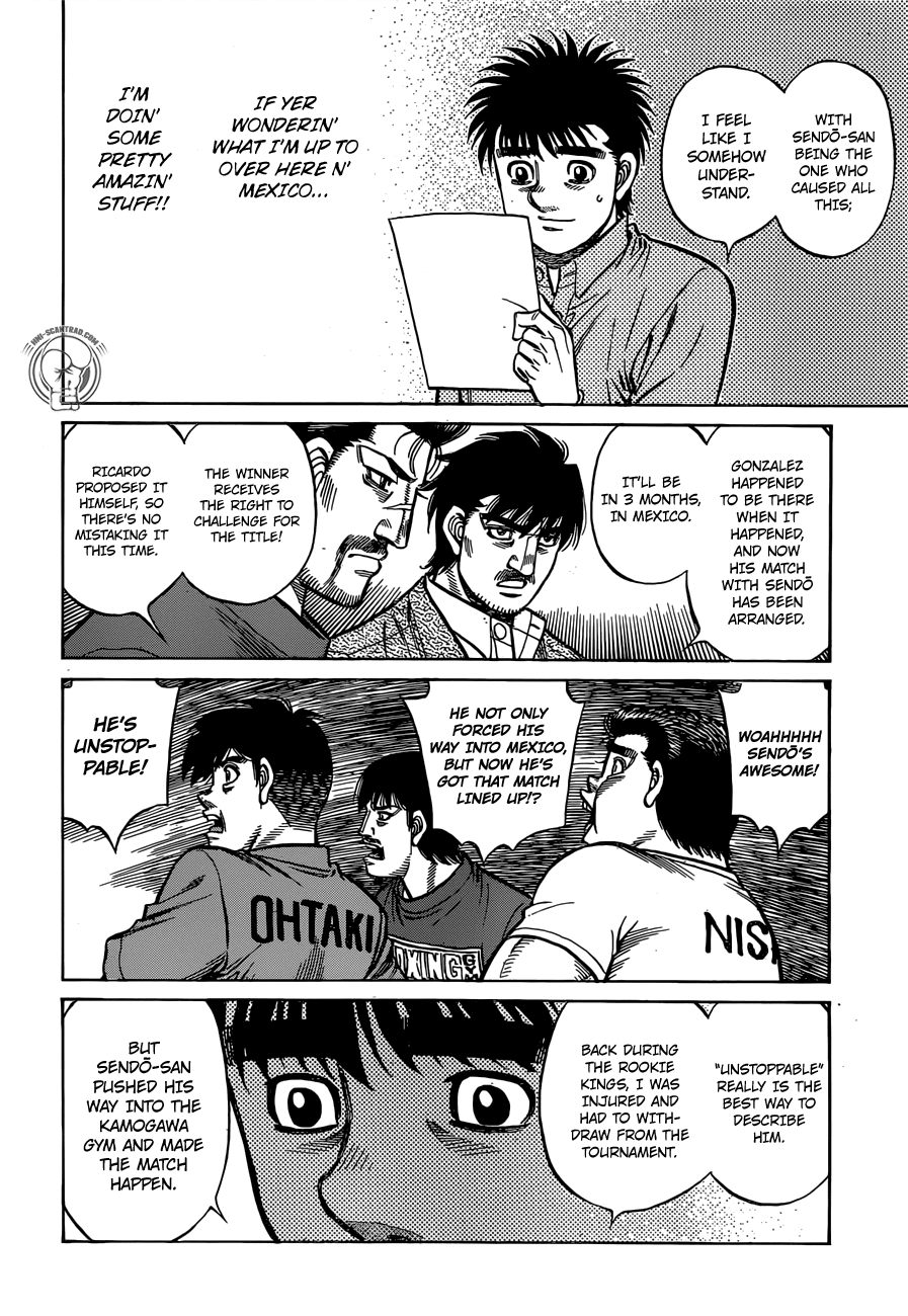 Hajime no Ippo Chapter 1277 page 10 - Chapter 1277: Sparring Tournament