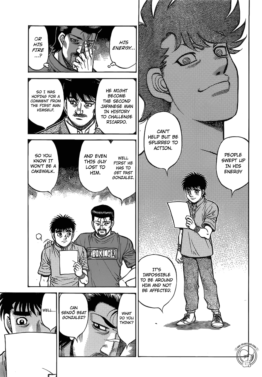 Hajime no Ippo Chapter 1277 page 11 - Chapter 1277: Sparring Tournament