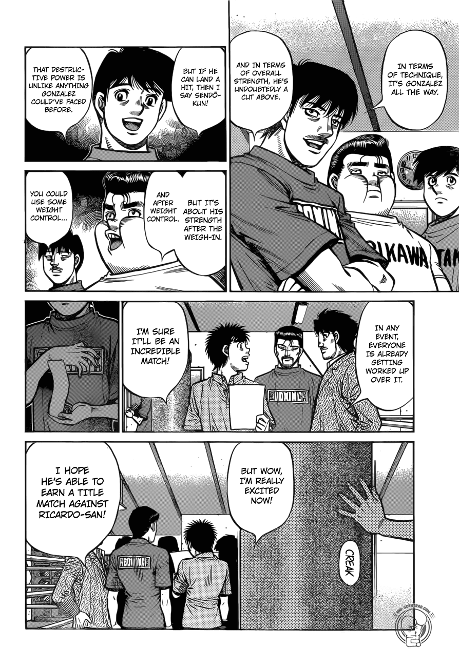 Hajime no Ippo Chapter 1277 page 12 - Chapter 1277: Sparring Tournament