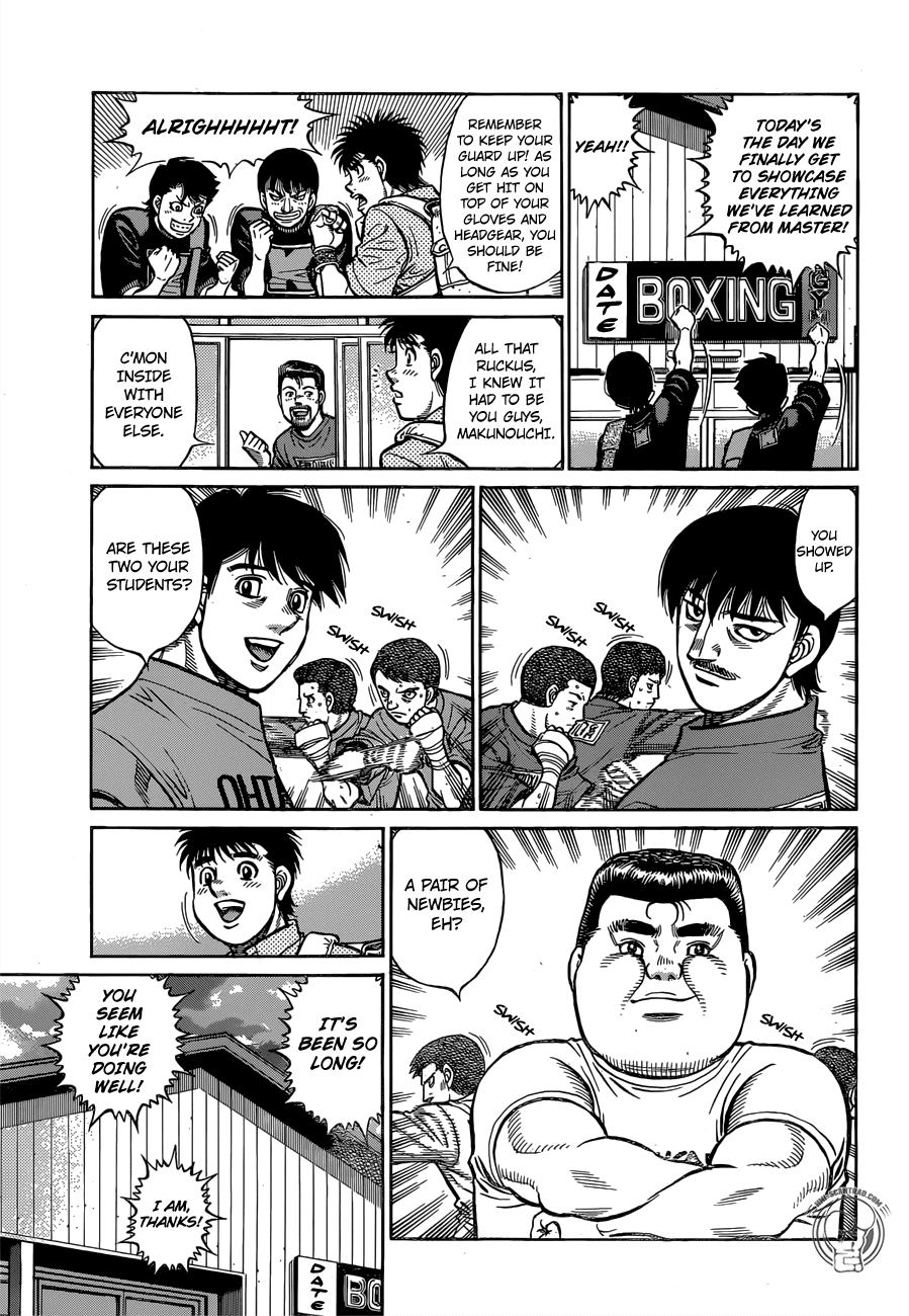 Hajime no Ippo Chapter 1277 page 3 - Chapter 1277: Sparring Tournament