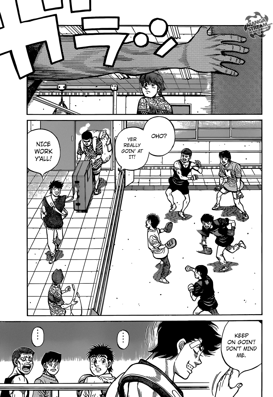 Hajime no Ippo Chapter 1278 page 13 - Chapter 1278: A Dissatisfied Homecoming