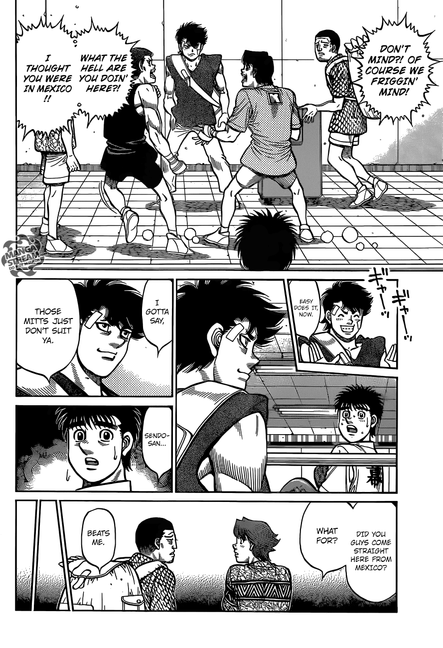 Hajime no Ippo Chapter 1278 page 14 - Chapter 1278: A Dissatisfied Homecoming